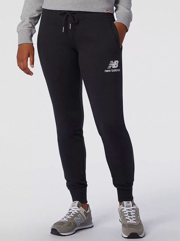 New Balance trousers women's navy blue color buy on PRM