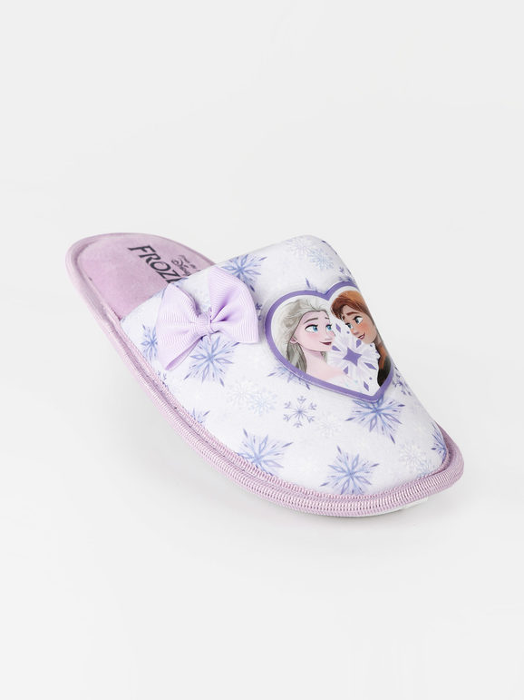 Fabric slippers for girls