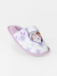 Little girl slippers with elastic