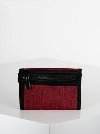Fabric wallet with hook chain