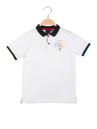 Farbiges Kurzarm-Poloshirt für Kinder