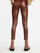 Faux leather leggings for women