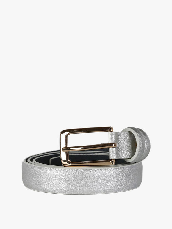 Fine metallic belt