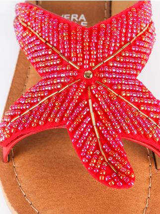 Flip-flops with beads