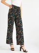 Floral palazzo pants for women
