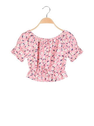 Flower blouse for girls