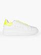 Fluo sneakers with platform