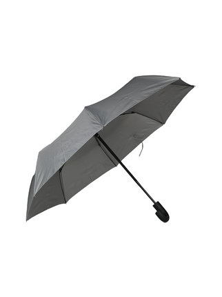 Folding umbrella with hooked handle