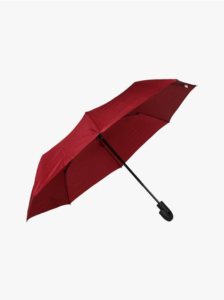 Folding umbrella with hooked handle