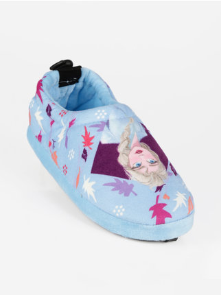 Frozen closed slippers for girls