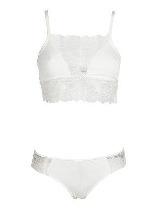 Full bralette + brazilian with lace