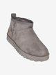 Furry women's ankle boots