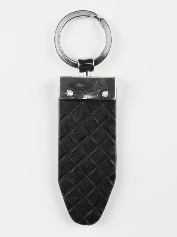 Genuine leather keychain