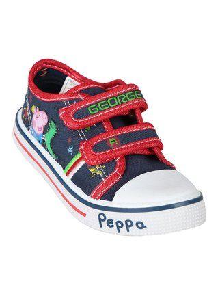 George canvas shoes with rips