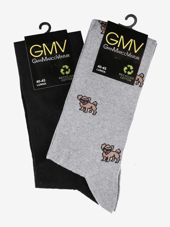 GianMarcoVenturi calze lunghe con stampa  2 pezzi