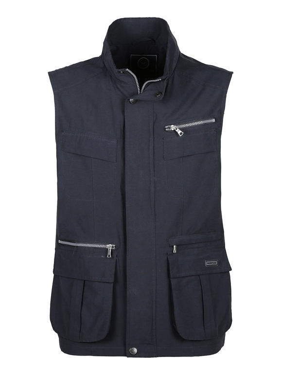Gilet homme multi-poches