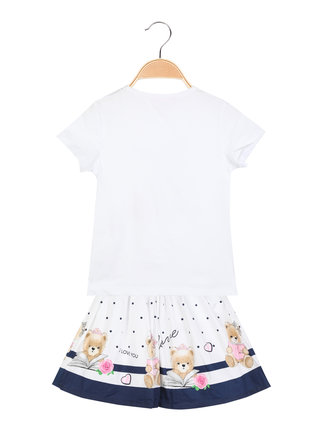 Girl t-shirt + skirt set