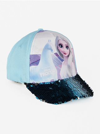 Girl's cap with sequins