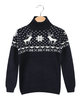 Girls' Christmas turtleneck sweater