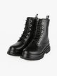 Girl's combat boots with plateau