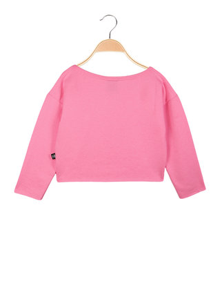 Girl's cropped sweater