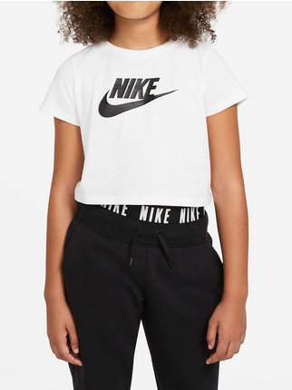 Girl's cropped T-shirt