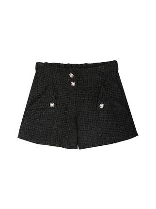 Girls' fabric shorts
