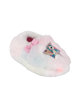 Girls furry closed slippers