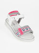 Girls sandals with glitter