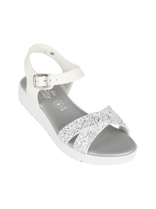 Girls glitter sandals