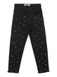 Girl's jeans trousers with rhinestones