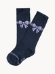 Girls long cotton socks