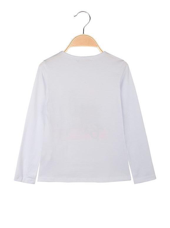 Girl's long sleeve t-shirt with design