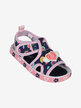 Girls' sandals with strap