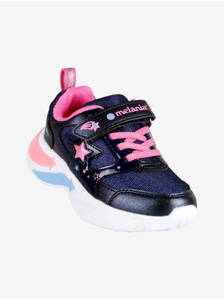 Girls' sneakers with lights