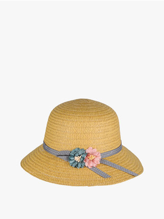 Girl's straw hat