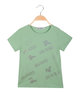 Girl's T-shirt with rhinestone writing