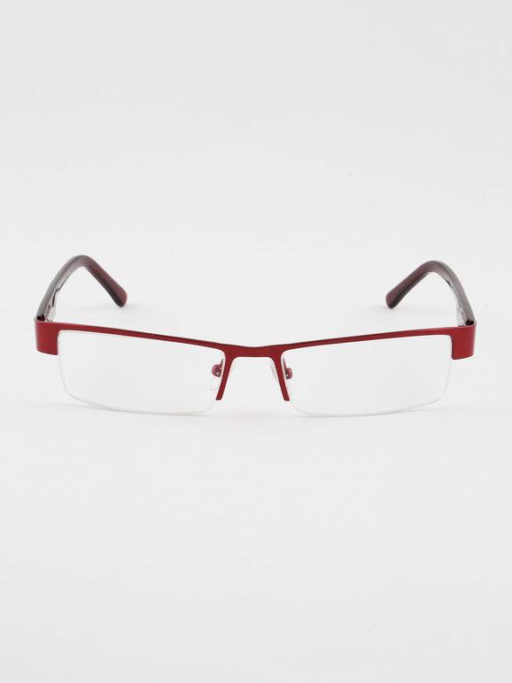 Glasses with clear lenses