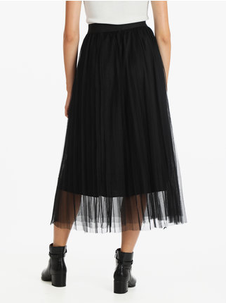 Gonna lunga in tulle donna