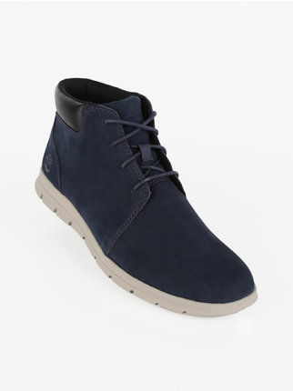GRAYDON CHUKKA Men's lace-up leather ankle boots