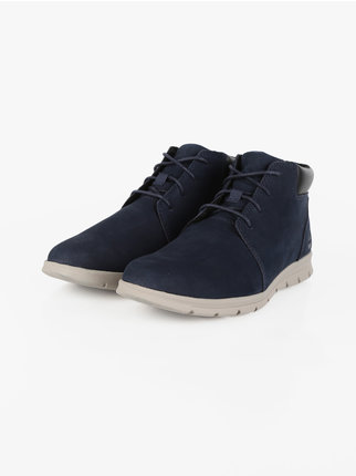 GRAYDON CHUKKA Men's lace-up leather ankle boots