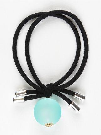 Hair elastic with colored balls