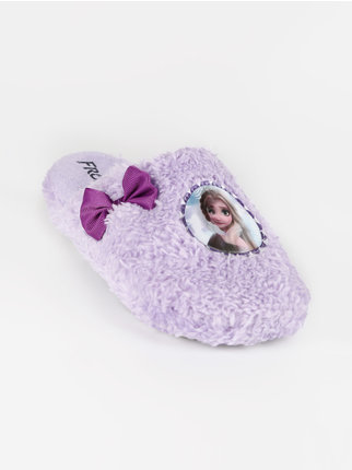Hairy slippers for girls