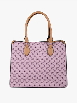 Handbag with prints