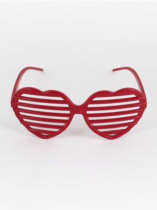 Heart-shaped glasses