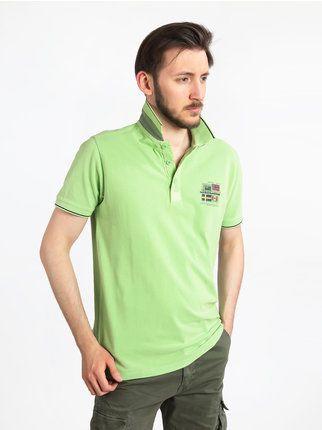 Herren Kurzarm-Poloshirt mit Design