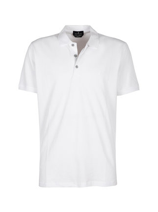 Herren-Poloshirt aus Baumwolle mit kurzen Ärmeln