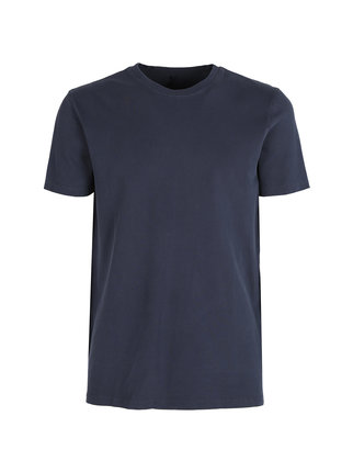 Herren-T-Shirt aus Baumwolle mit Rundhalsausschnitt