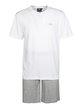 Herren T-Shirt + Bermudashorts 2-teiliger Pyjama