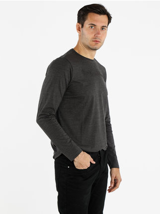 Herren-T-Shirt mit Rundhalsausschnitt aus Baumwolle
